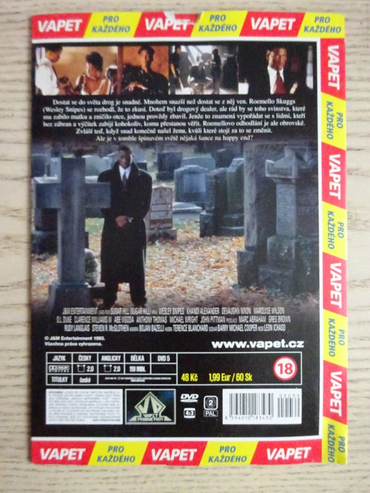 SUGAR HILL, W. SNIPES, DVD FILM