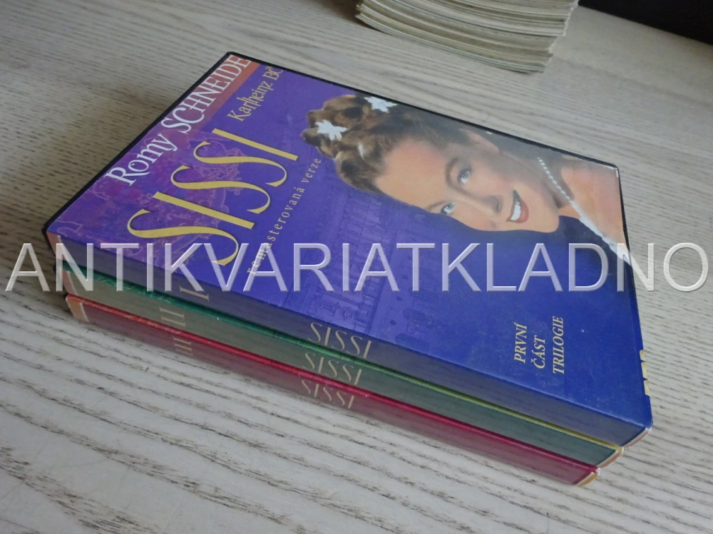 SISSI, ČÁSTI 1-3, R. SCHNEIDER, DVD FILM