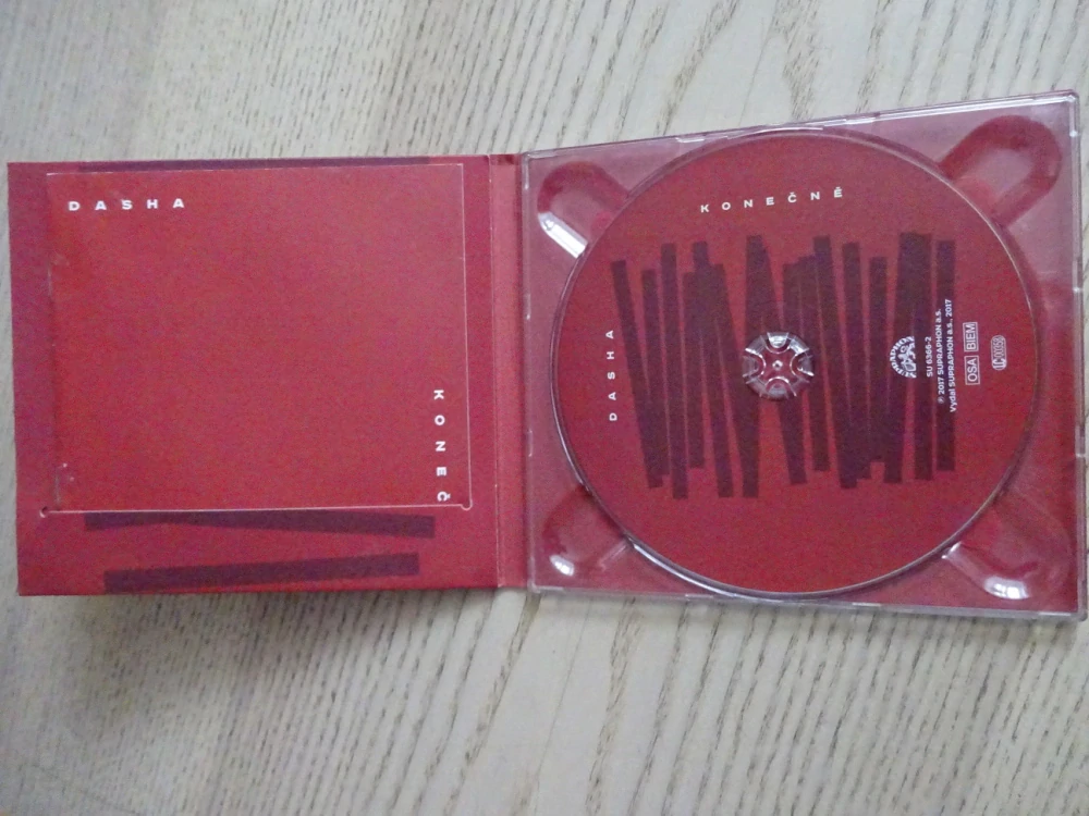 DASHA, KONEČNĚ, CD HUDBA