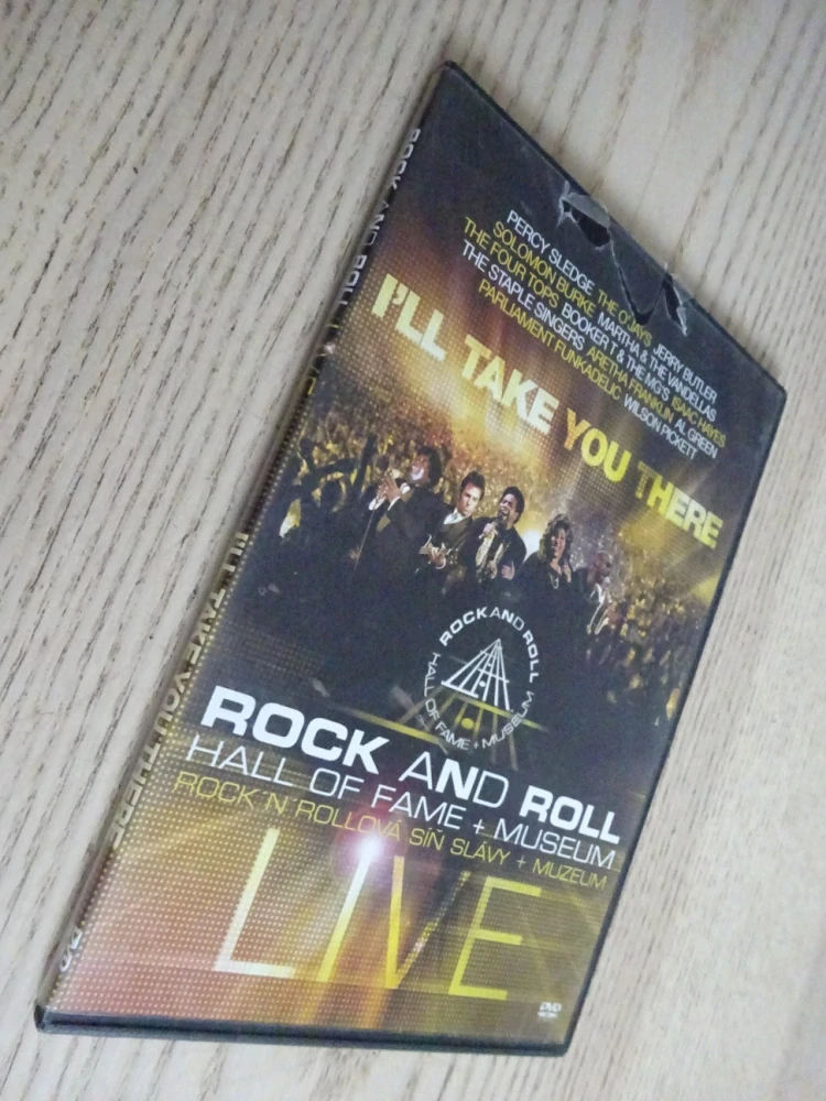 I'LL TAKE YOU THERE, ROCK AND ROLL HALL OF FAME, DVD HUDBA