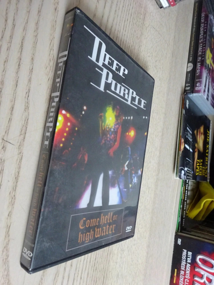 DEEP PURPLE, COME HELL OR HIGH WATER, DVD HUDBA
