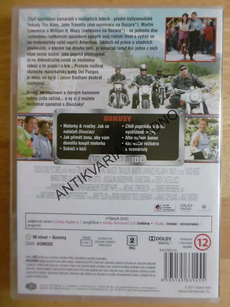 DIVOČÁCI, DVD FILM 