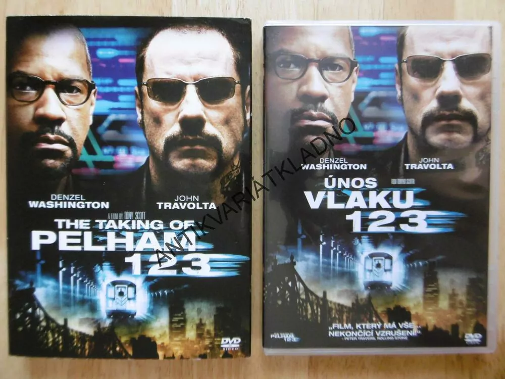 ÚNOS VLAKU PELHAM 123, DVD FILM 