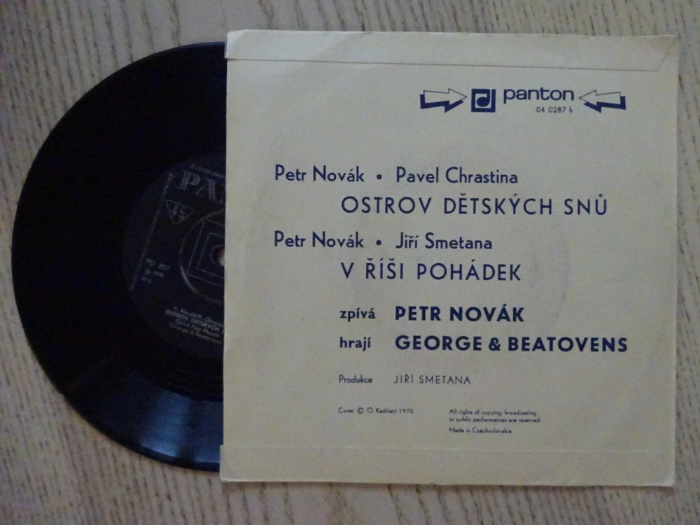 PETR NOVÁK, OSTROV DĚTSKÝCH SNŮ, MALÁ DESKA