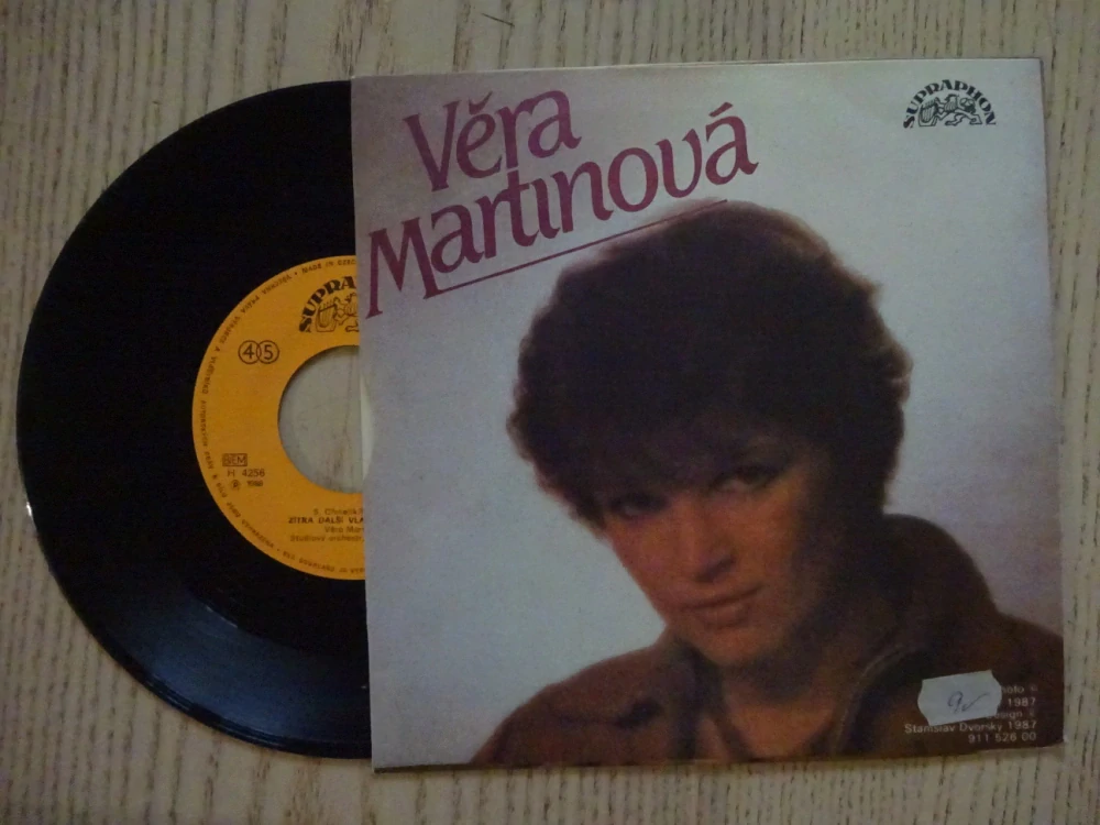 VĚRA MARTINOVÁ, TOULAVÝ DŽÍNY, ZÍTRA DALŠÍ VLAKY NEPOJEDOU, MALÁ DESKA