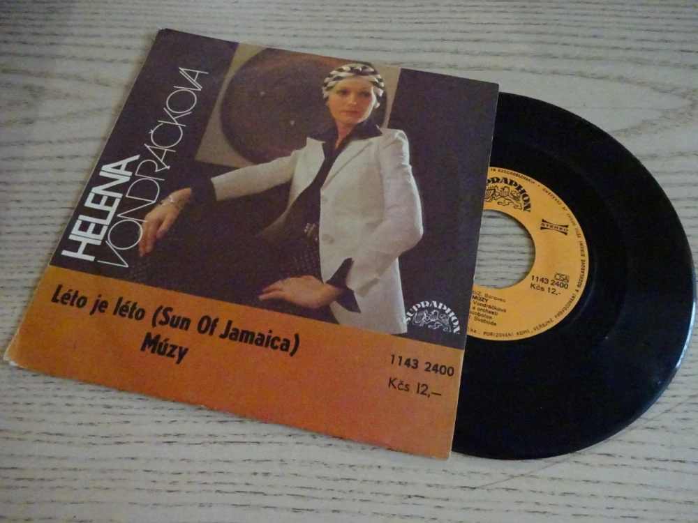 HELENA VONDRÁČKOVÁ, LÉTO JE LÉTO, MÚZY, MALÁ DESKA