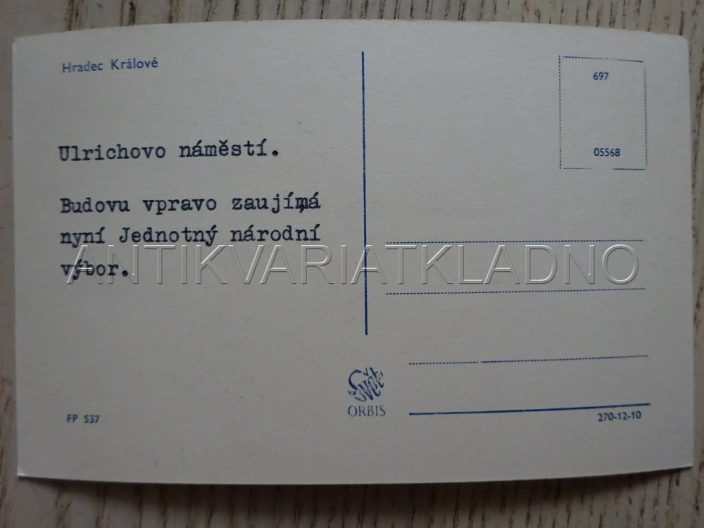 HRADEC KRÁLOVÉ, POHLEDNICE 182