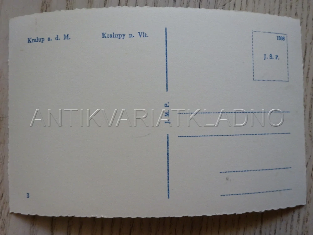 KRALUPY NAD VLTAVOU, OKRES MĚLNÍK, POHLEDNICE 193