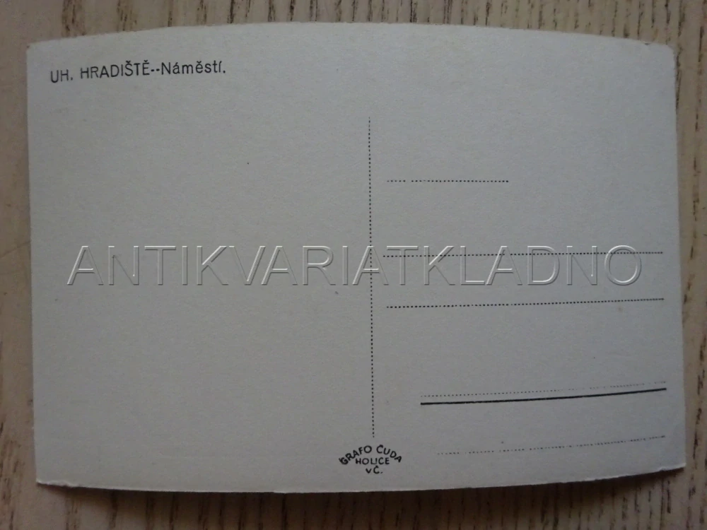 UHERSKÉ HRADIŠTĚ, NÁMĚSTÍ, POHLEDNICE 203