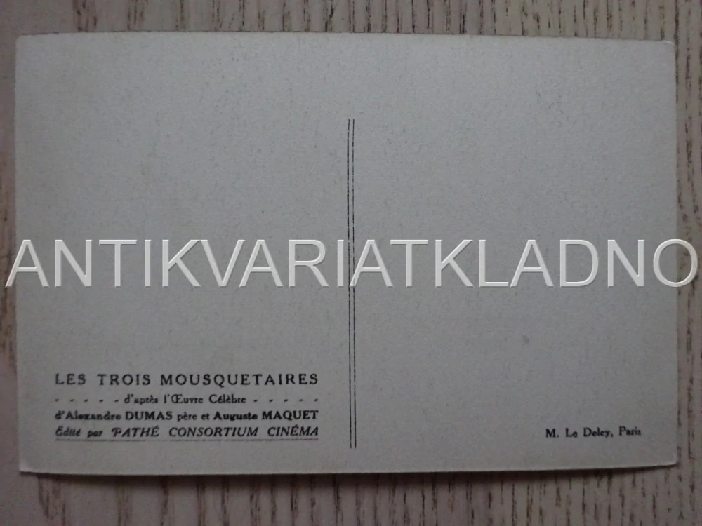 TŘI MUŠKETÝŘI, FILM, POHLEDNICE 225