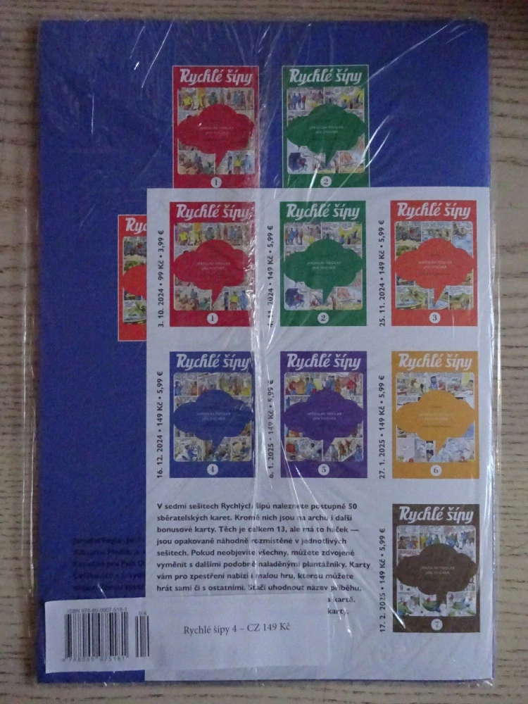 RYCHLÉ ŠÍPY 4, FOGLAR, FISCHER, KOMIKS, 2025, **an