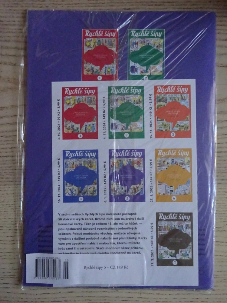 RYCHLÉ ŠÍPY 5, FOGLAR, FISCHER, KOMIKS, 2025, **an