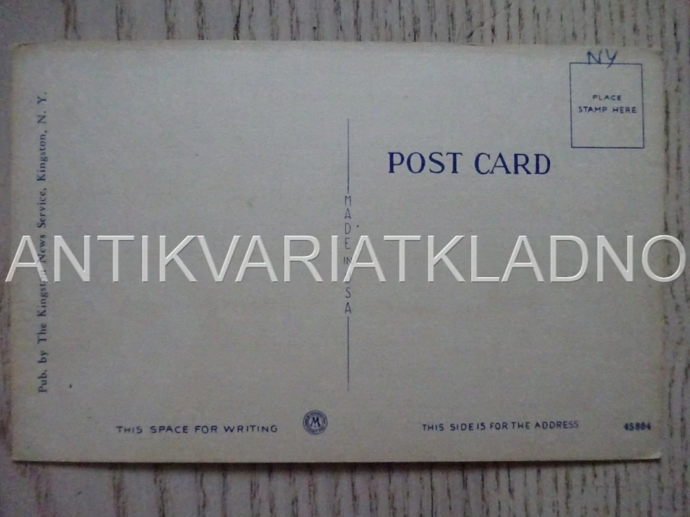 VYSOKÁ ŠKOLA, KINGSTON, USA, SPOJENÉ STÁTY AMERICKÉ, AMERIKA, POHLEDNICE 261