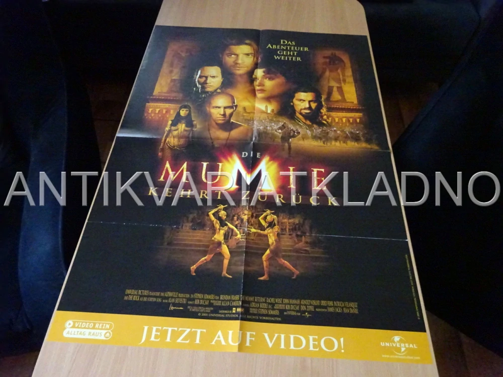 MUMIE SE VRACÍ, PLAKÁT 1162