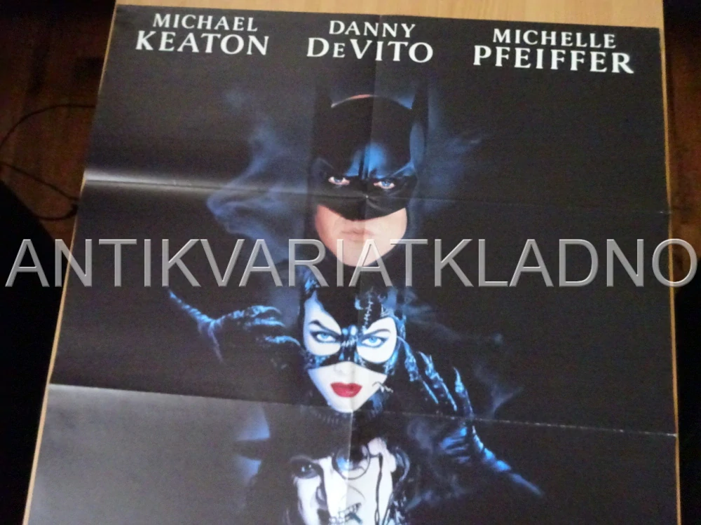 BATMAN SE VRACÍ, M. KEATON, PLAKÁT 1172