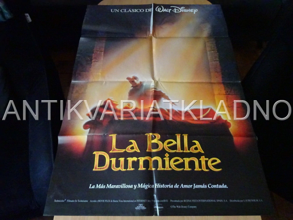 ŠÍPKOVÁ RŮŽENKA, DISNEY, PLAKÁT 1178
