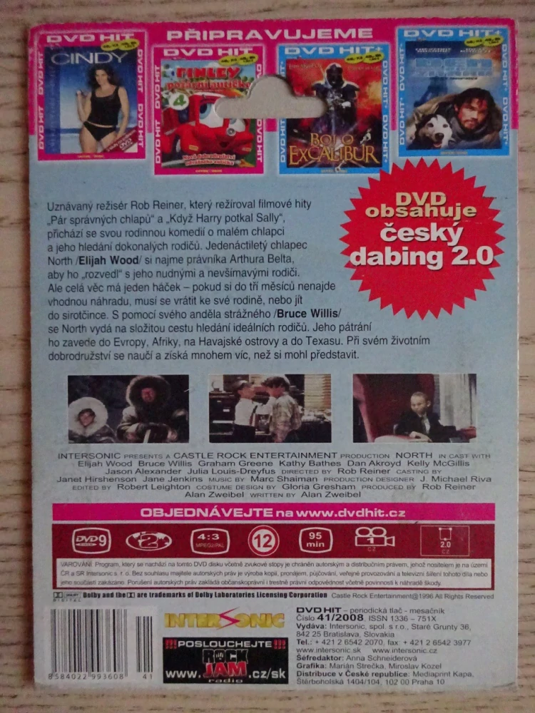 VŠUDE DOBŘE, DOMA NEJLÍP, B. WILLIS, E. WOOD, DVD FILM