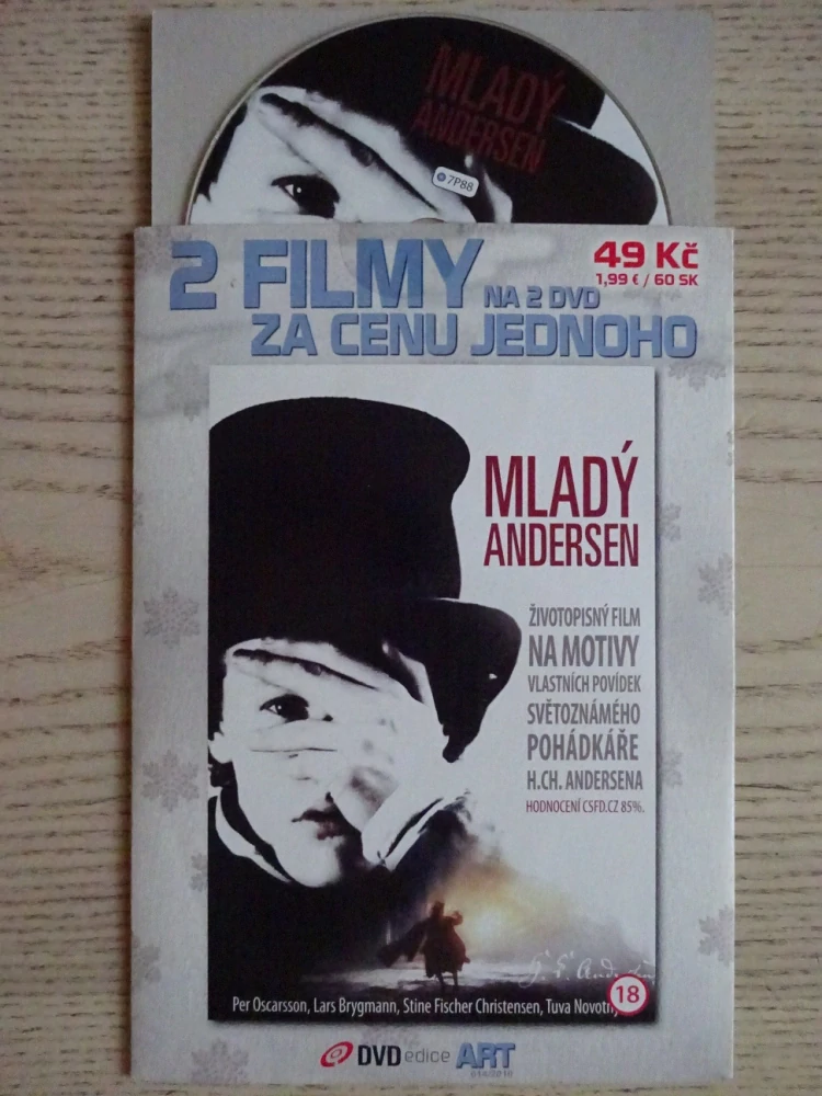 BOHOVÉ A MONSTRA, B. FRASER, MLADÝ ANDERSEN, 2X DVD FILM