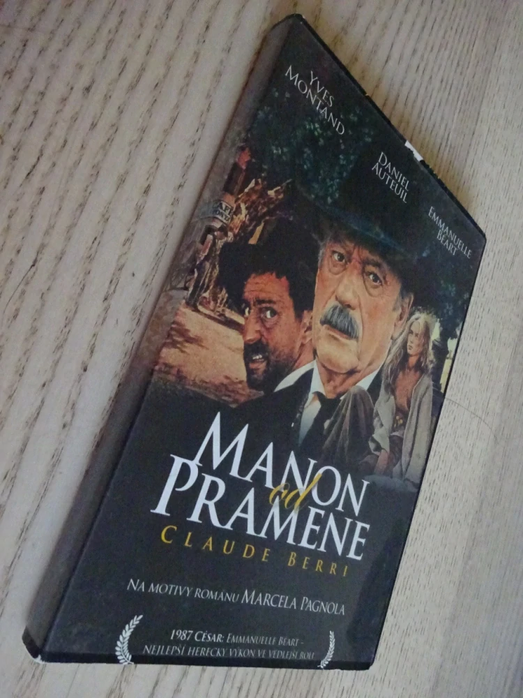 MANON OD PRAMENE, Y. MONTAND, D. AUTEUIL, DVD FILM