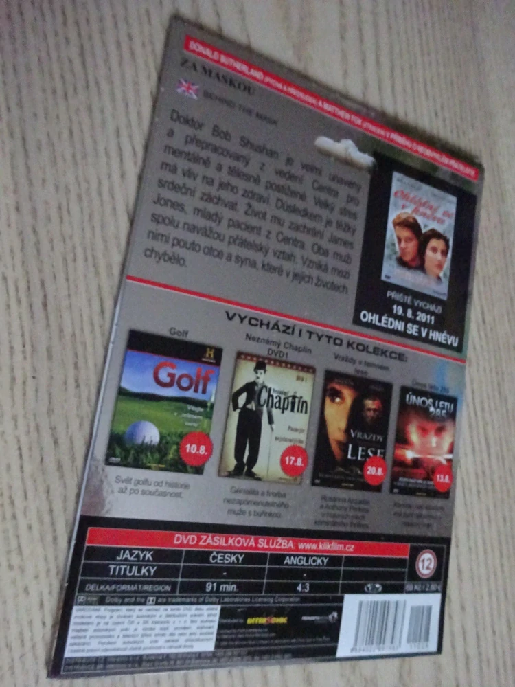 ZA MASKOU, DVD FILM