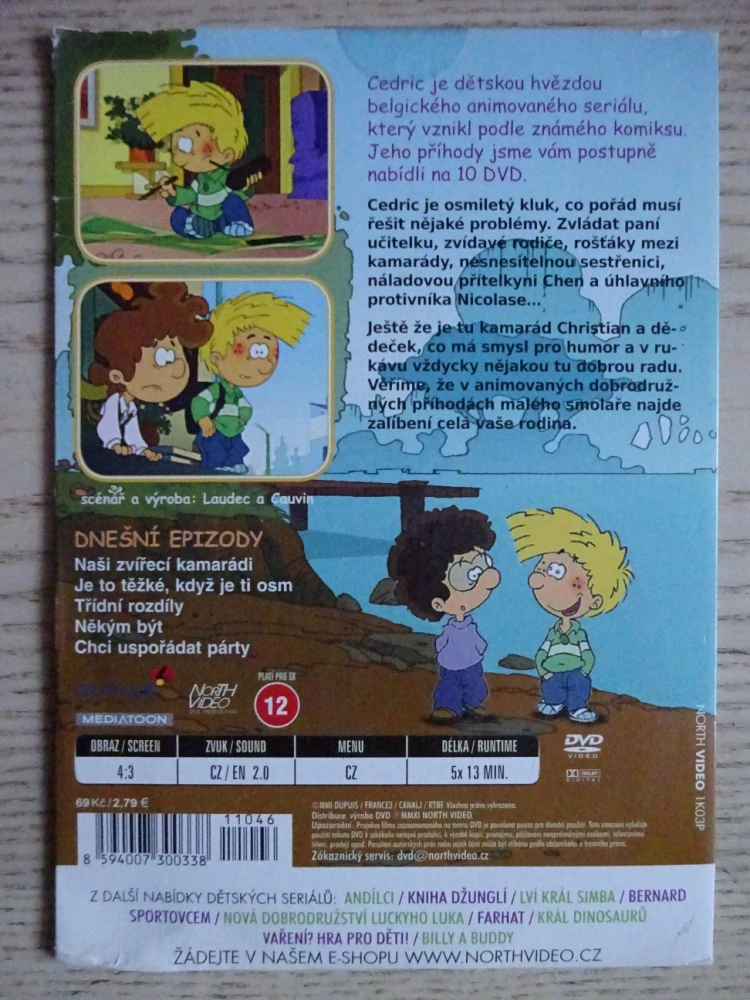 CEDRIC 10, DVD FILM