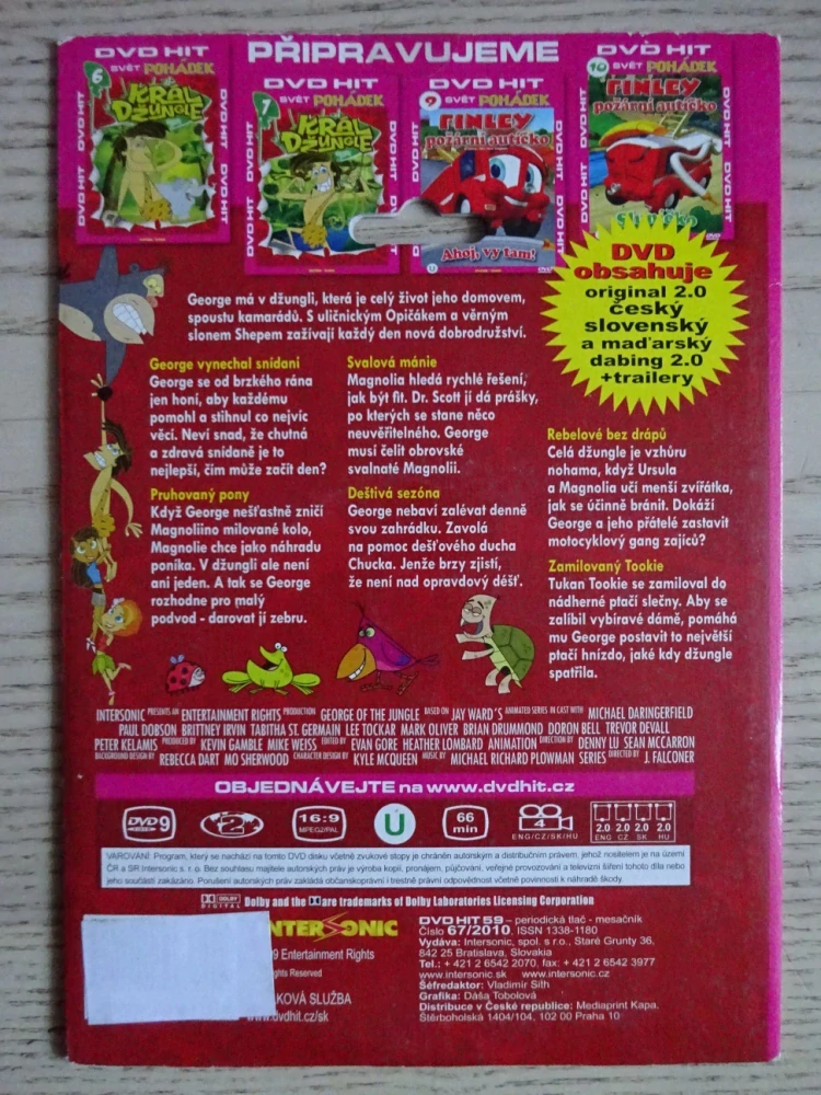 KRÁL DŽUNGLE 5, DVD FILM