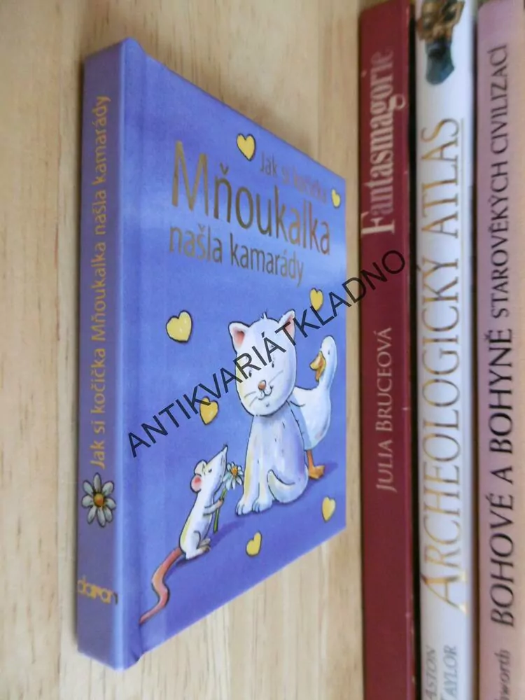 JAK SI KOČKA MŇOUKALKA NAŠLA KAMARÁDKY, MINI KNÍŽKA,