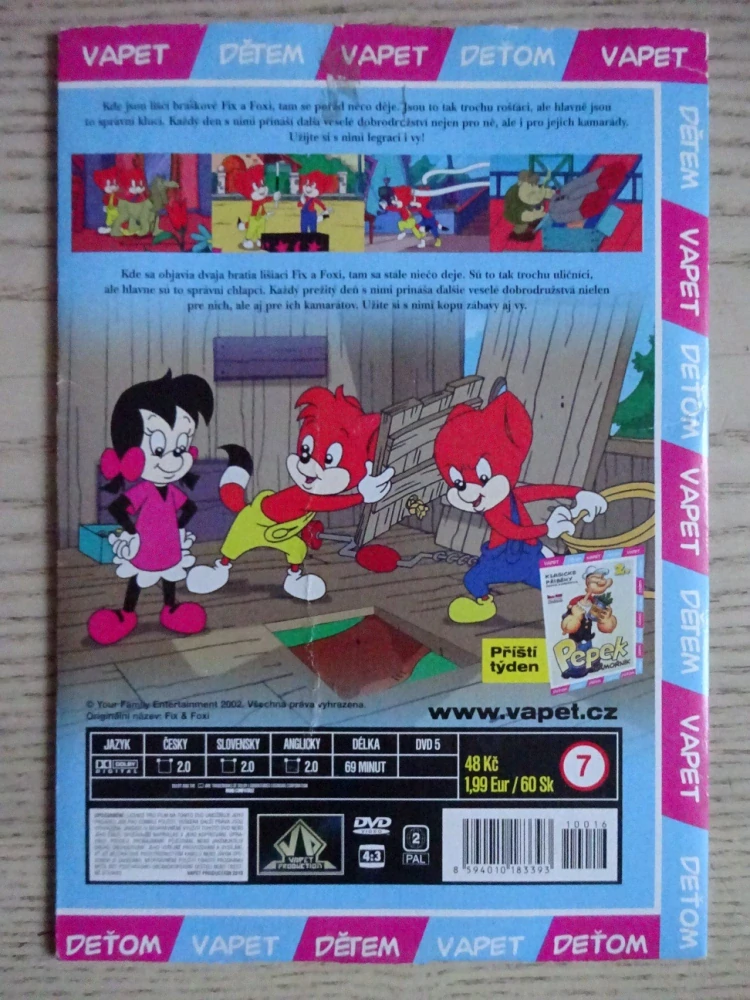 FIX A FOXI 2, DVD FILM