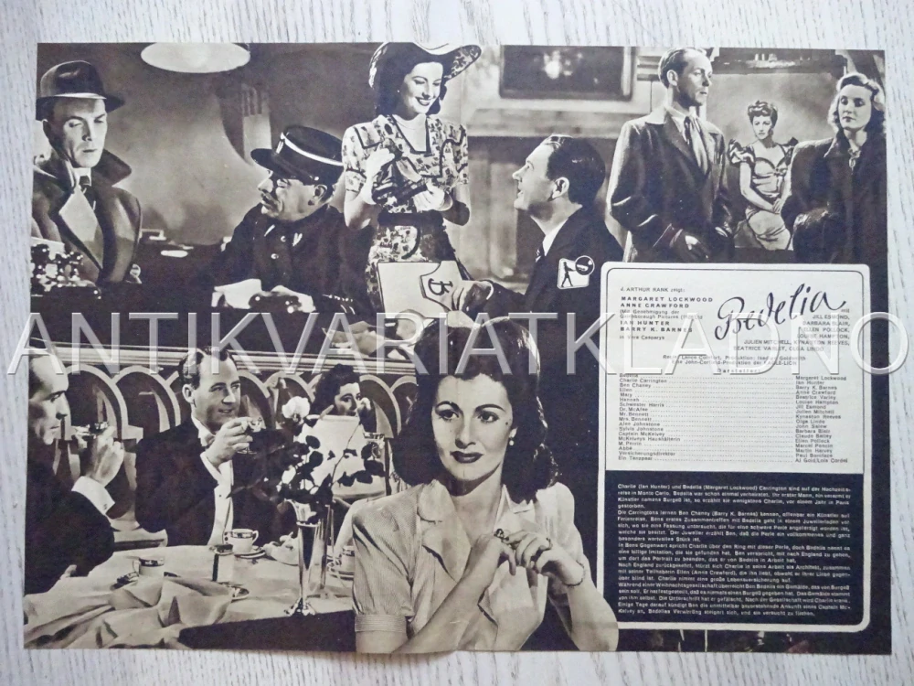 BEDELIA, MARGARET LOCKWOOD, NĚMECKY, BIO PROGRAM 313