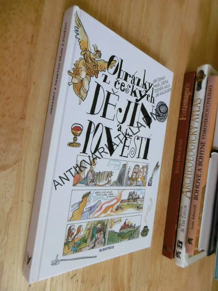 OBRÁZKY Z ČESKÝCH DĚJIN A POVĚSTÍ, ČERNÝ, ZÁTKA,. ADLA, KALOUSEK, 2014, **an