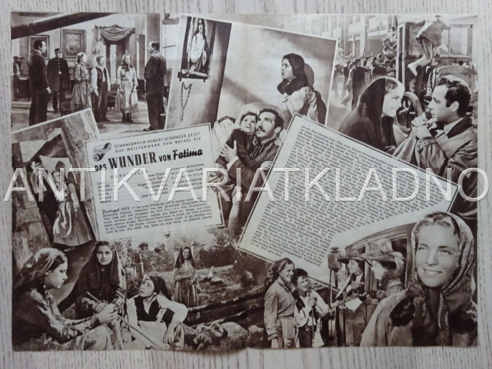 FATIMA, FERNANDO REY, NĚMECKY, BIO PROGRAM 1679