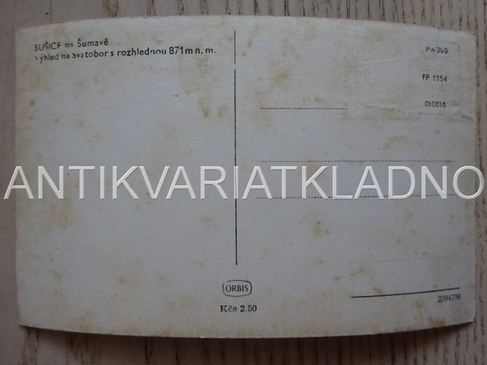 SUŠICE, OKRES KLATOVY, POHLEDNICE 327
