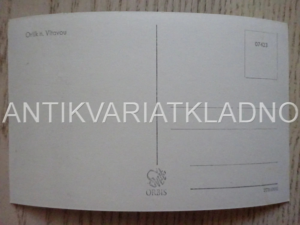 ORLÍK NAD VLTAVOU, OKRES PÍSEK, POHLEDNICE 366