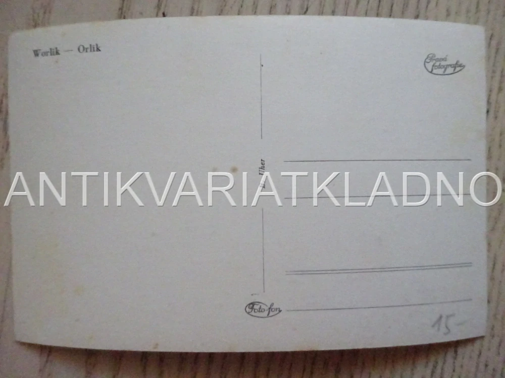 ORLÍK NAD VLTAVOU, OKRES PÍSEK, POHLEDNICE 367