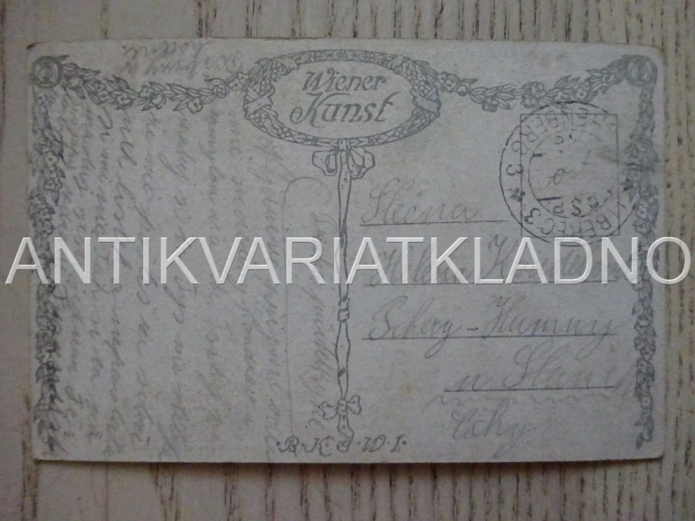 LIBELLEN, KARL ZEWY, ŽENA, JEZERO, PŘÍRODA, POHLEDNICE 374