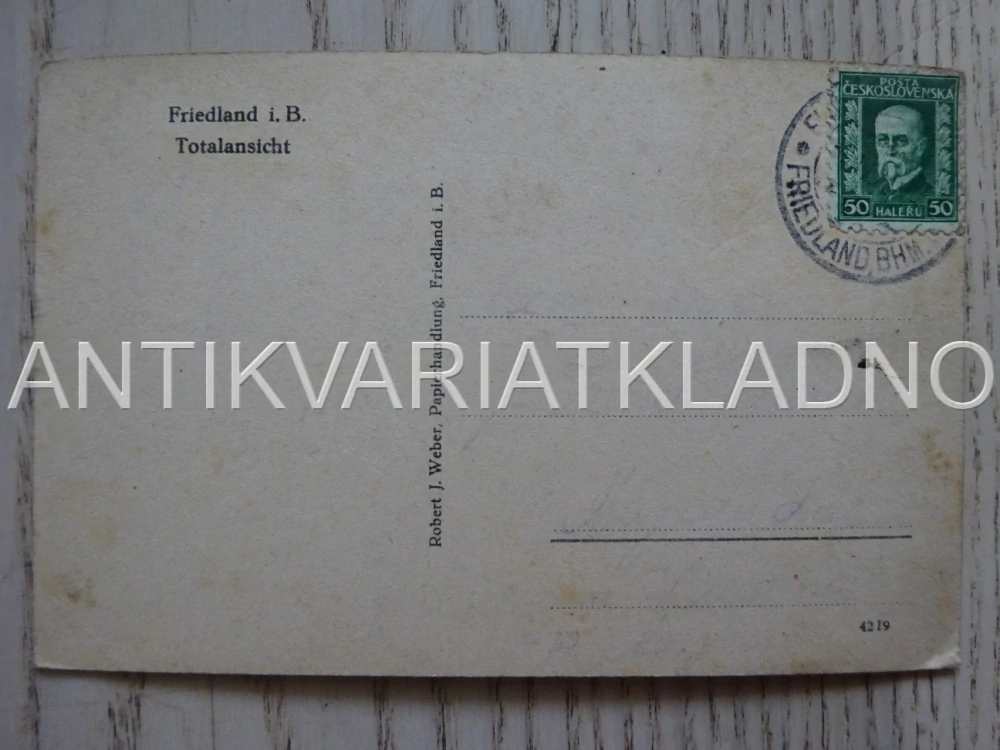 FRÝDLANT V ČECHÁCH, OKRES LIBEREC, POHLEDNICE 376