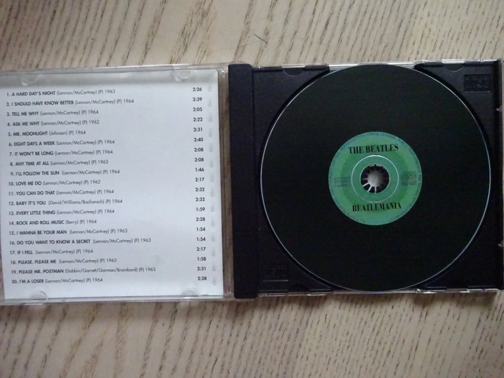 THE BEATLES, BEATLEMANIA, CD HUDBA