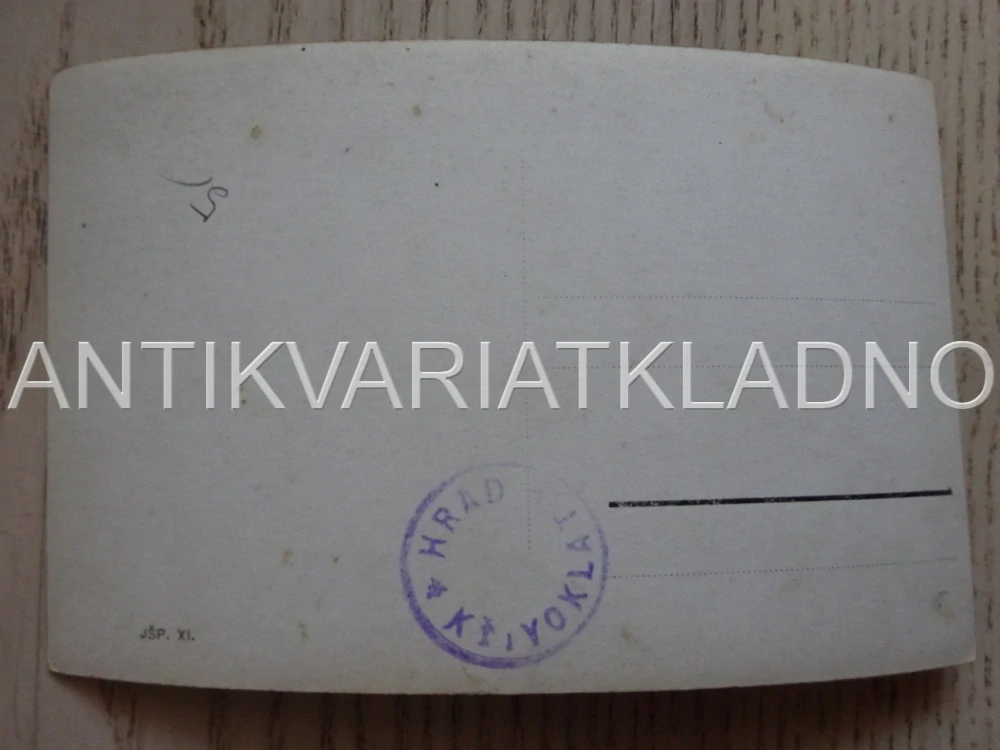 KŘIVOKLÁT, HRAD, KAPLE, POHLEDNICE 396