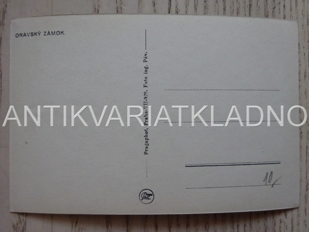 ORAVSKÝ ZÁMEK, ORAVA, SLOVENSKO, POHLEDNICE 422