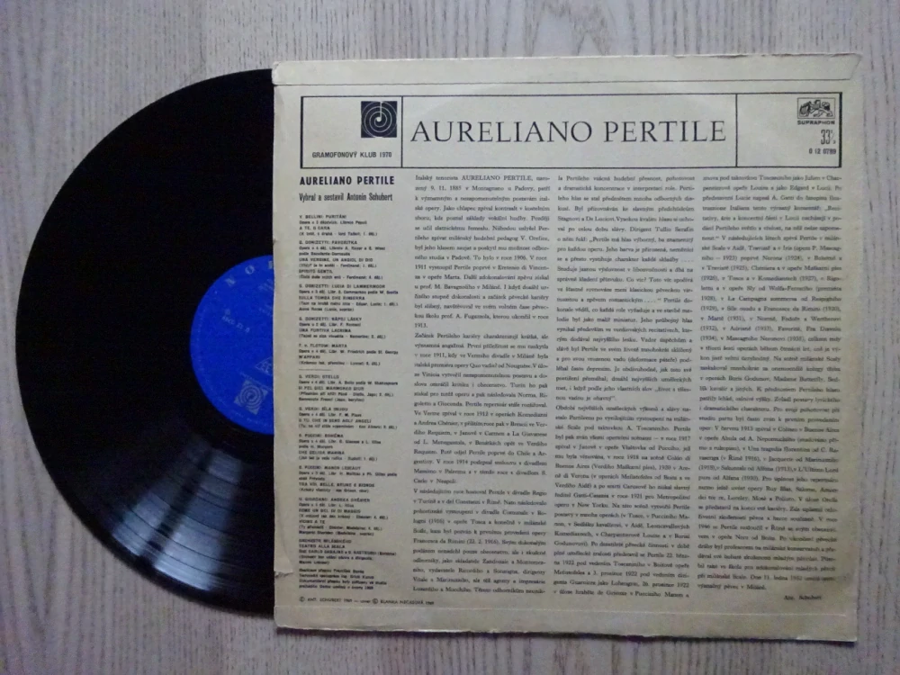 AURELIANO PERTILE, GRAMODESKA