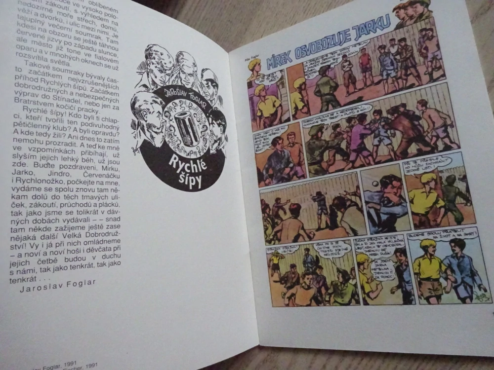 RYCHLÉ ŠÍPY 1, FOGLAR, FISCHER, KOMIKS, 1991, 2. VYDÁNÍ **an