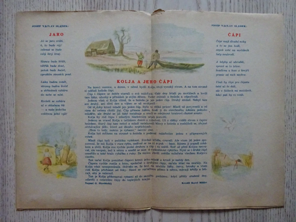OHNÍČEK Č. 17/1951, KOMIKS, NEPRAKTA, SEKORA, BURIAN