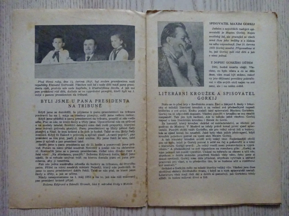 OHNÍČEK Č. 23/1951, KOMIKS, NEPRAKTA, SEKORA, BURIAN