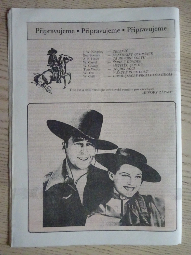 DIVOKÝ ZÁPAD: BANDITÉ Z POHRANIČÍ, 2. SVAZEK WESTERNOVÉ EDICE, RODOKAPS, **an