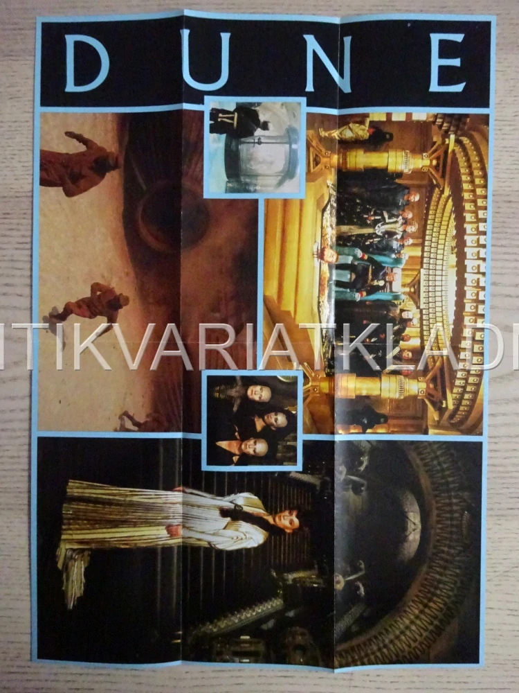DUNA, K. MACLACHLAN, F. ANNIS, FILMOVÝ LETÁK