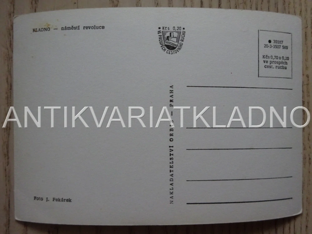 KLADNO, NÁMĚSTÍ REVOLUCE, POHLEDNICE 455