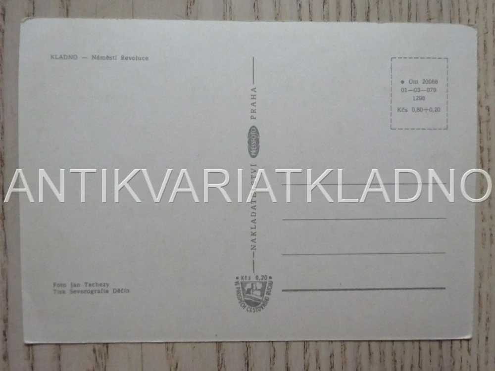 KLADNO, NÁMĚSTÍ REVOLUCE, POHLEDNICE 459
