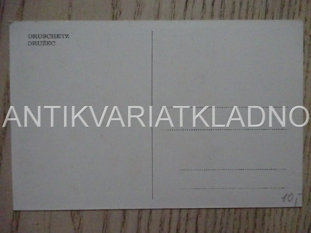 DRUŽEC, OKRES KLADNO, POHLEDNICE 490