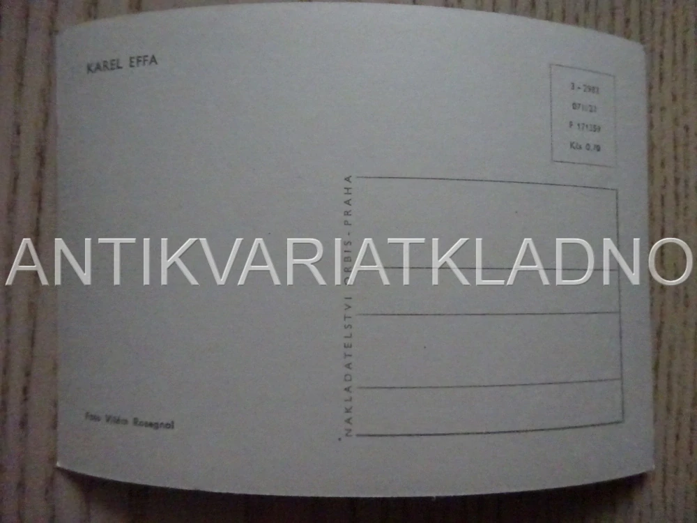 KAREL EFFA, POHLEDNICE 516