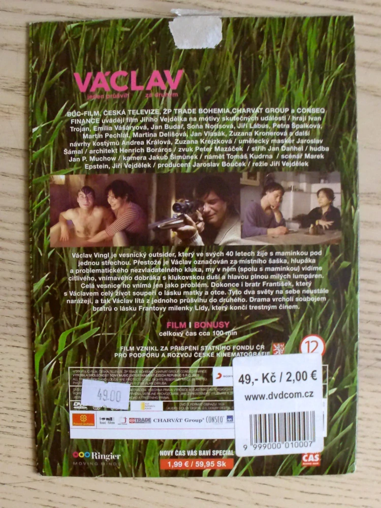 VÁCLAV, JEDEN PROBLÉM ZA DRUHÝM, I. TROJAN, DVD FILM ČR